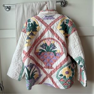 Vintage quilt coat